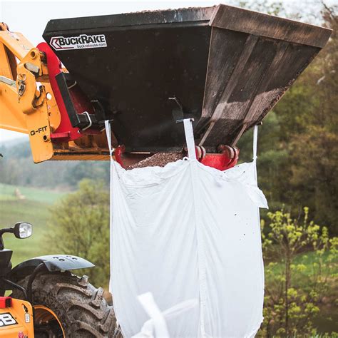 skid steer sand bagging attachment|skid steer bucket.